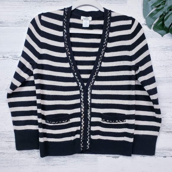 J. Crew Sweaters - J Crew 100% Cashmere Gustoso Snap Front Cardigan